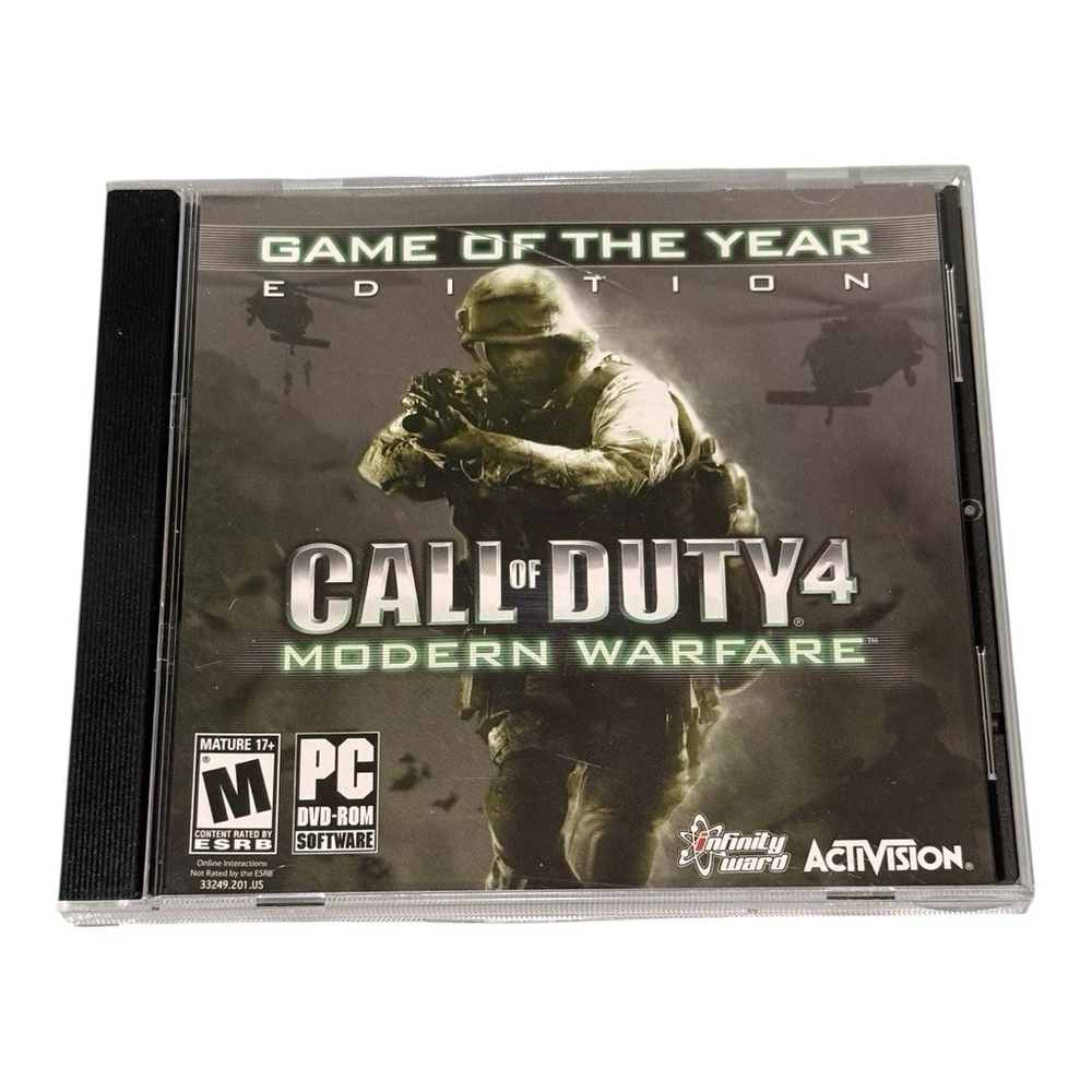 Call Of Duty 4 Modern Warfare PC DVD-Rom Game